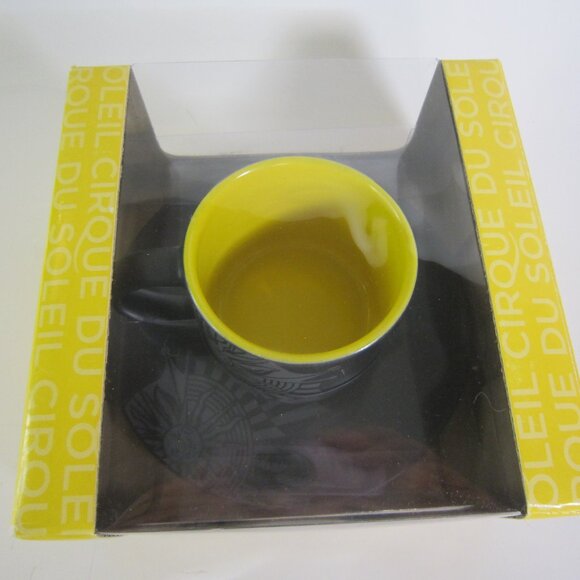 Cirque Du Soleil 2 Piece Espresso Set - Porcelain - Cup & Saucer - New Open Box - Picture 2 of 8